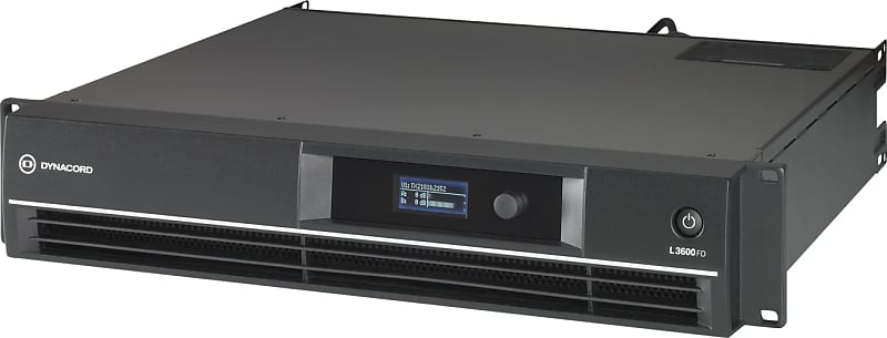 Dynacord L3600FD-US DSP Power Amplifier 2 x 1800W image 1