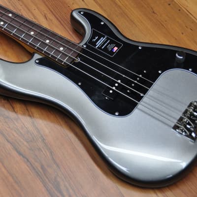 Fender American Professional Precision Bass RW Mercury image 5
