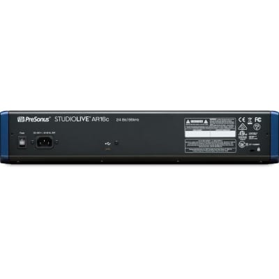 PreSonus StudioLive AR16c 18-Input Mixer / Digital Recorder