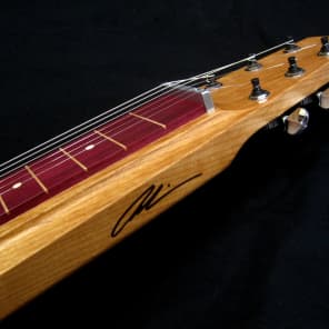 Rukavina 6 String Lapsteel Guitar w/P-90 - Purpleheart/Holly - 22.5" Scale Length image 3