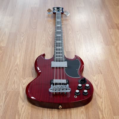 Epiphone Elitist EB-3 2003-2008 Cherry | Reverb