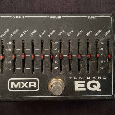 Reverb.com listing, price, conditions, and images for mxr-m108-ten-band-eq