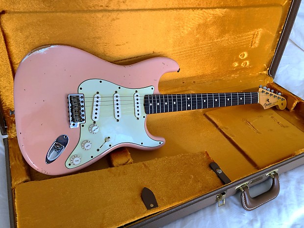 Shell pink custom shop stratocaster sale