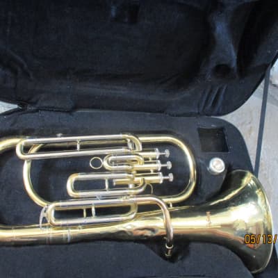 Bach Mercedes Marching Baritone Horn 13770 Key of Bb w/case | Reverb