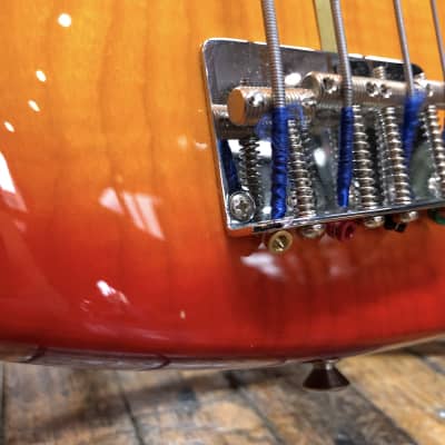 Fender Rarities Flame Ash Top Jazz Bass 2019 Plasma Red Burst w/Hard Case, All Materials image 10