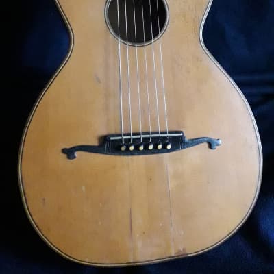 German parlor guitar (steel strings) 1880 image 5