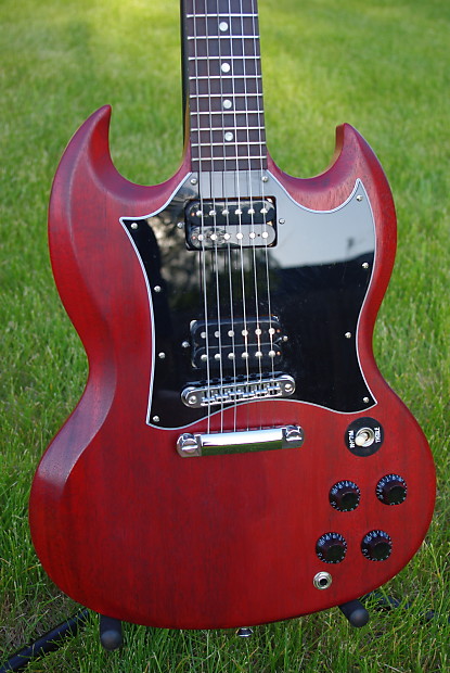 2012 Gibson SG Special Faded Worn Cherry with Gibson USA Gig Bag image 1