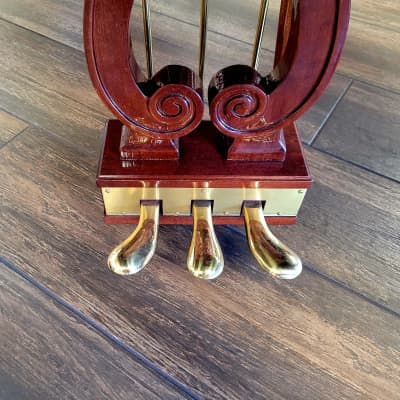 Baldwin R226 5'8" Cherry Satin Baby Grand Piano image 6