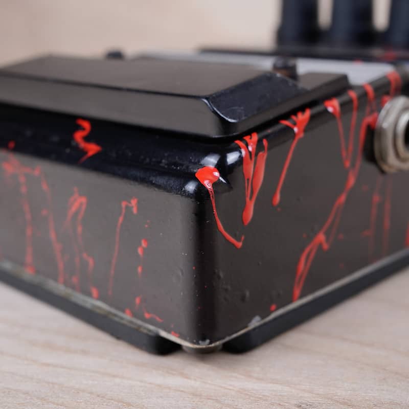 DOD Death Metal Distortion FX86 Black with Red Splatter 1993 Made in USA