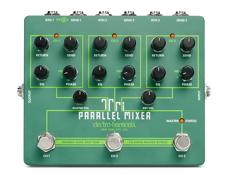 Electro-Harmonix Tri Parallel Mixer Pedal image 1