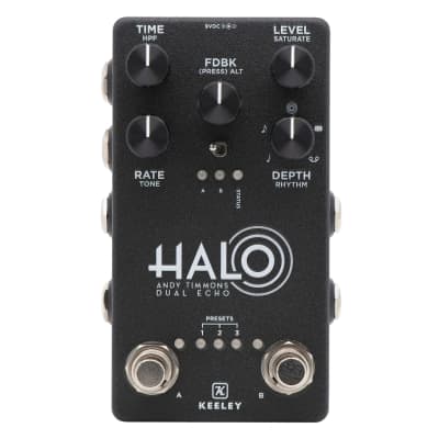 Keeley Halo Andy Timmons Signature Dual Echo 2022 - Present - Black image 1
