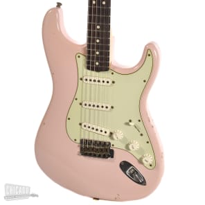 Fender Custom Shop '63 Stratocaster Faded Shell Pink image 2