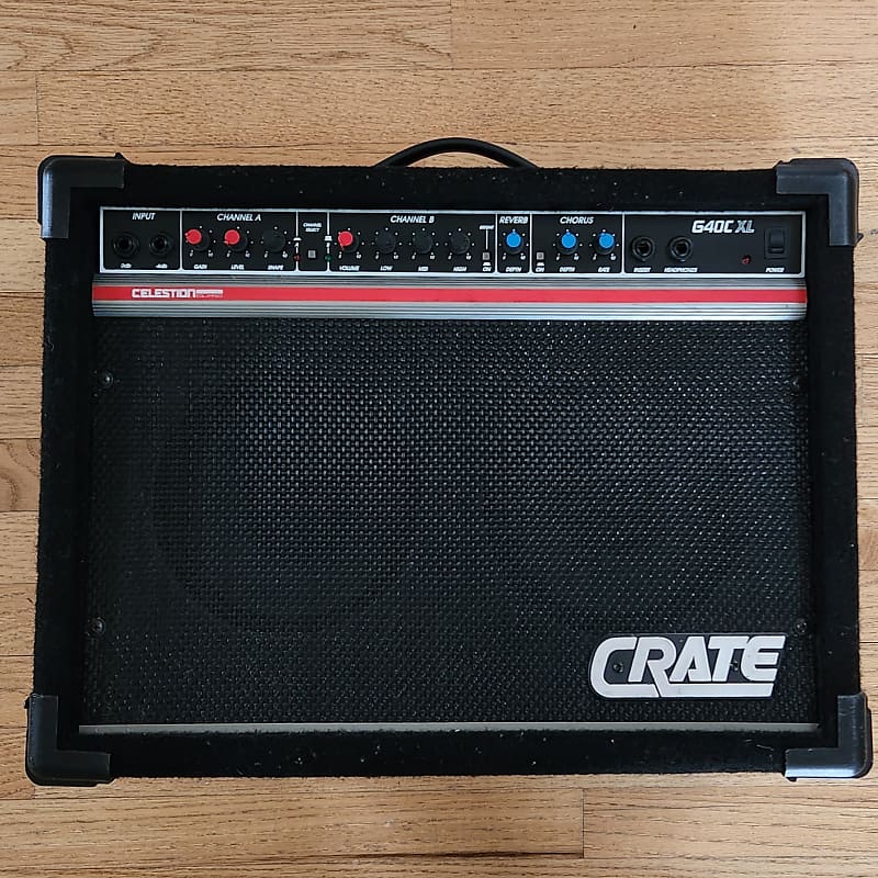Crate G40C XL Combo Guitar Amp 1990s Black Reverb