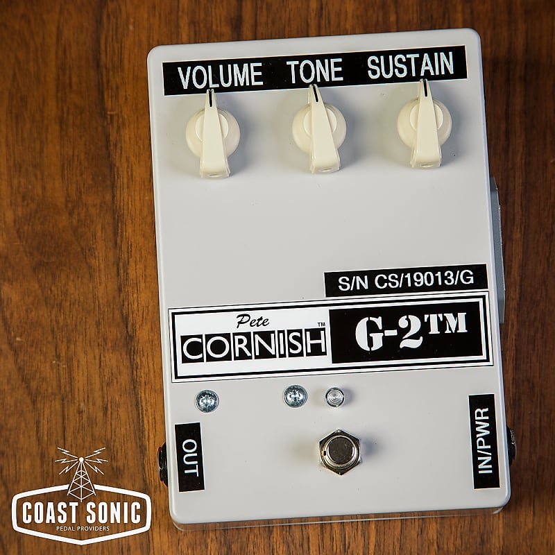 Pete Cornish 】 G-2 DISTORTION with PASSIVE TOP CUT - 楽器、器材