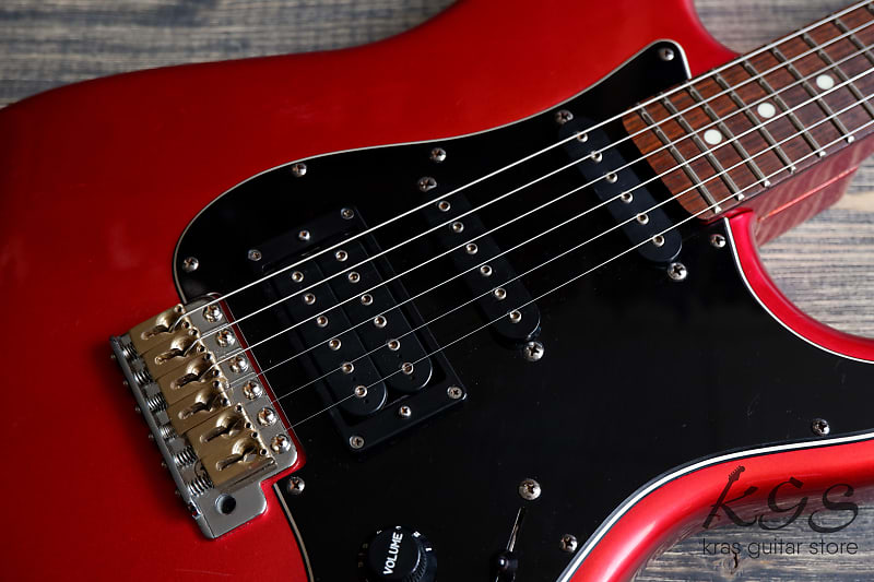 Fernandes SSH-40 Limited Edition Stratocaster 1986-1989 Red