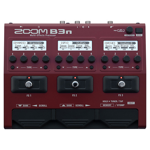 Zoom B3N Multi-Effects Bass Processor image 1
