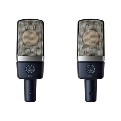 AKG C214 - Matched Stereo Pair Large-diaphragm Condenser Microphone image 1
