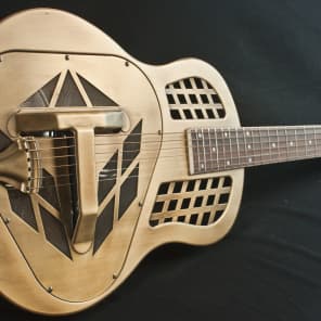 Republic Classic Tri Cone Style 205 Resonator Guitar 03941 Reverb