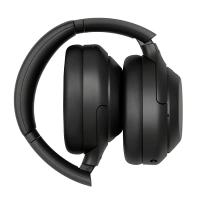 Sony WH-1000XM4 Wireless Noise Canceling Over-Ear Headphones (Black) Bundle image 8