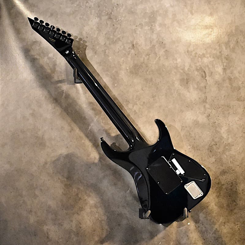 ESP Left Handed E-II Horizon FR-7 2019 Black Turquoise Burst