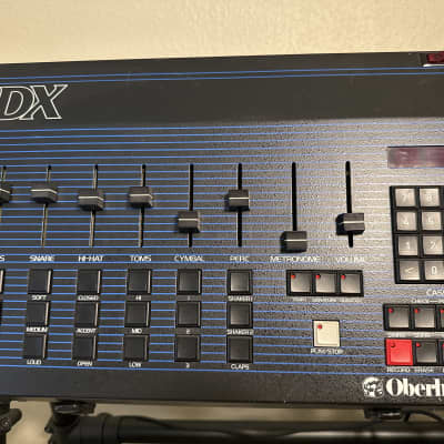 Oberheim DX 6-Voice Drum Machine 1982 - Original Manual Included