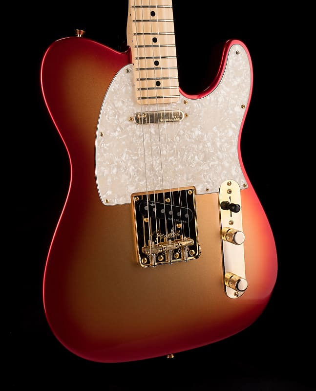 Fender Mod Shop Telecaster Sunset Metallic with Case | Reverb