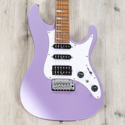 Ibanez Mario Camarena (Chon) Signature MAR10 Guitar, Lavender Metallic Matte image 2