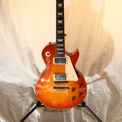 1976 Greco Japan EG-700 Vintage Les Paul Standard (Cherry Sunburst) | Reverb