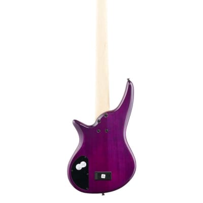 JS Series Spectra Bass JS3QV 5-String Guitar Laurel Neck Purple Phaze image 5