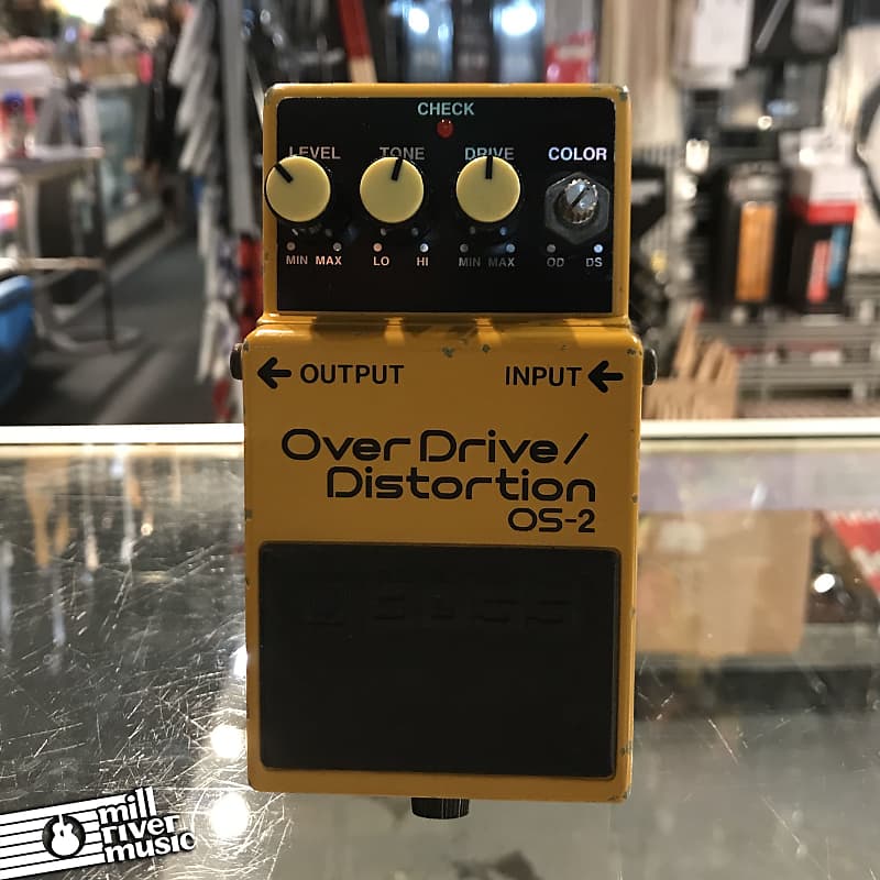 Boss OS-2 Overdrive/Distortion Used