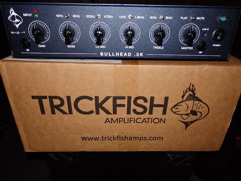 Trickfish Amplification Bullhead .5K Bass Amp Head USA Aguilar