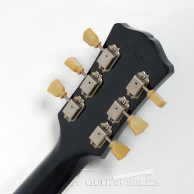 Eastman SB59/V-BK Antique Varnish Black Solid Body With Case #52442 @ LA Guitar Sales image 8