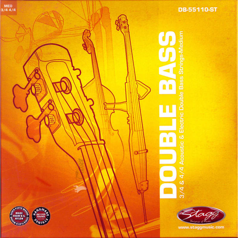 Stagg DB55110ST Strings for EDB Electric Upright Bass Reverb