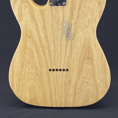 Fender Custom Shop Limited Edition Blackguard Tele Thinline Relic in Aged Natural image 4