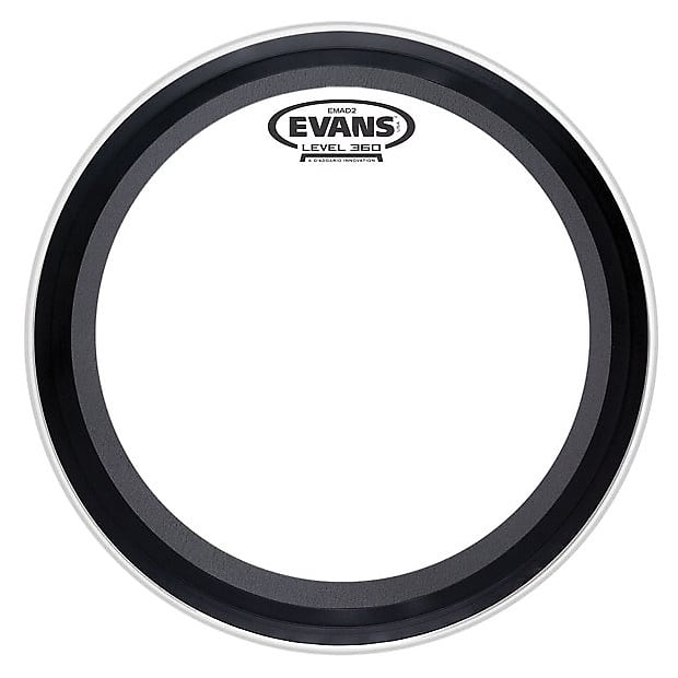 Evans EMAD2 Clear Bass Drumhead, 24 Inch image 1