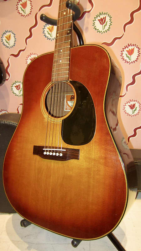 Vintage 1970s Gibson J-45 Deluxe - Sunburst image 1
