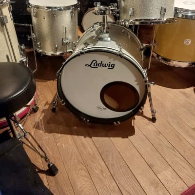 Ludwig Clasdic Birch 2000s - Silver sparcle image 2