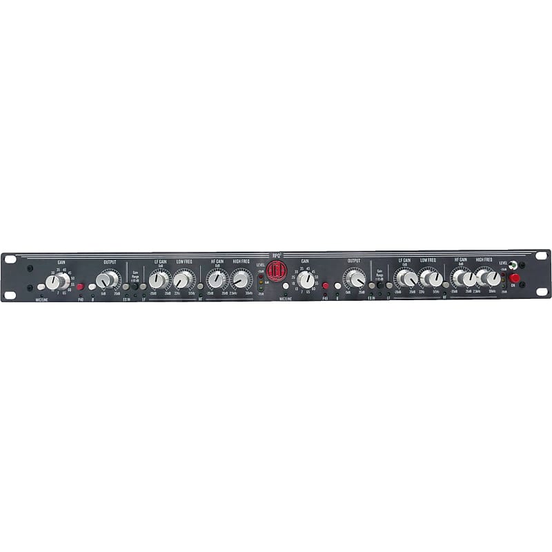 AEA RPQ3 TwoChannel FullRack Microphone Preamp with EQ Reverb