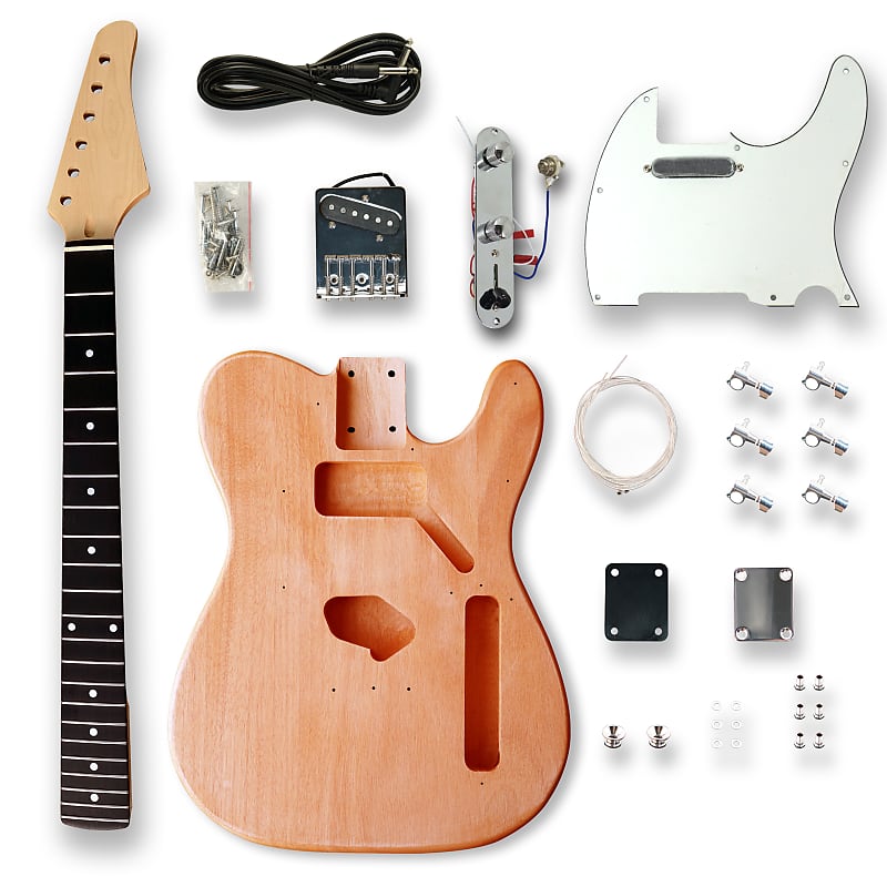 BexGears Electric Guitar Kits for TL Electric Guitar, Okoume wood