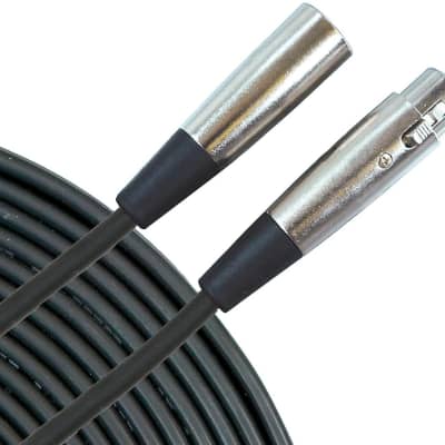 Musician's Gear Standard Microphone Cable-20 ft.-Black (2 Pack) image 2