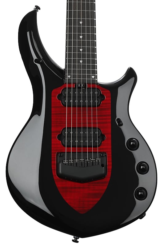 Ernie Ball Music Man John Petrucci Majesty 7 Electric Guitar - Sanguine Red image 1
