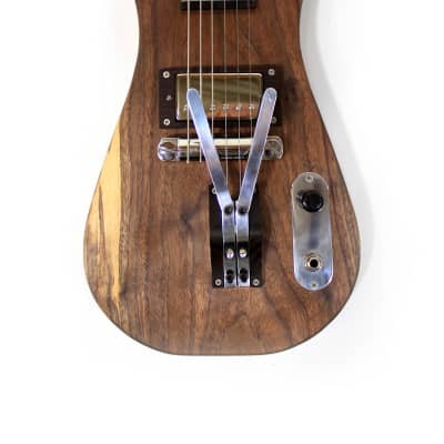 Peters palm lever steel (pedal steel sound) lap steel | boutique handmade guitar (like multibender) image 14