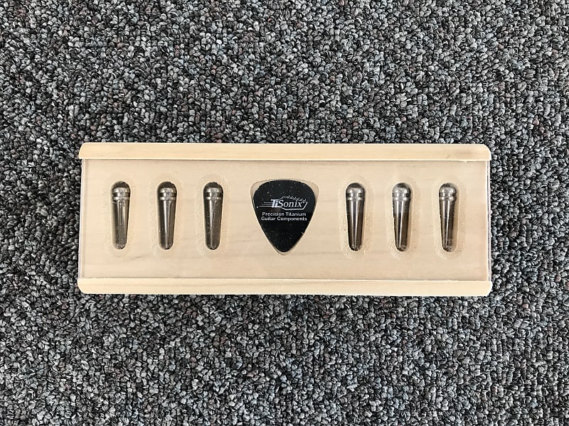 TiSonix Acoustic guitar Bridge Pins (Taylor) image 1