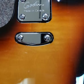 Godin Shifter 4 Bass Guitar Vintage Burst finish, made in Canada image 10