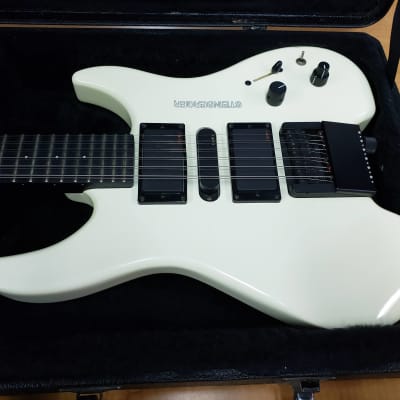 Steinberger GM7-12A 2000s 12-string in white - EMGs, Trac-Tuner, All original with OHSC. FLAWLESS! image 14