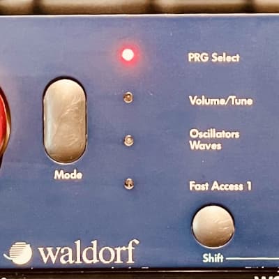 Waldorf Microwave Rev A Rackmount Wavetable Synthesizer 1989 220v