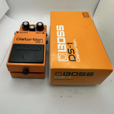 BOSS DS-1 Distortion Made in Japan Black Label 80's Orange