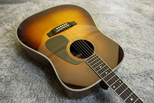 80s made Japan Vintage MORRIS Acoustic Guitar MD-505