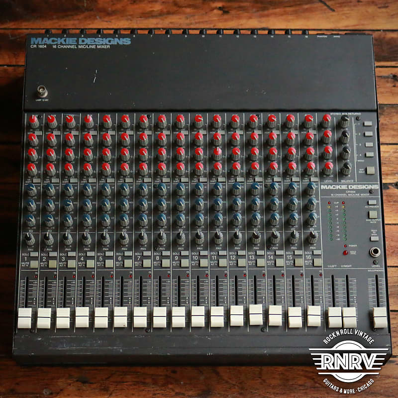 Mackie CR1604 16-Channel Mic / Line Mixer | Reverb Mackie CR1604 16-Channel Mic / Line Mixer | Reverb
