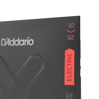 D'Addario XTE1052 XT Nickel-Plated Steel Electric Guitar Strings, Light Top/Hea image 2